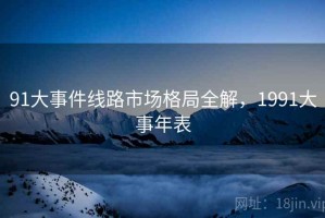 91大事件线路市场格局全解，1991大事年表