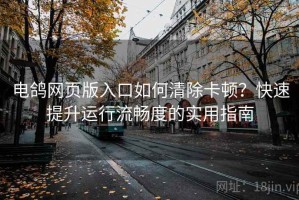电鸽网页版入口如何清除卡顿？快速提升运行流畅度的实用指南