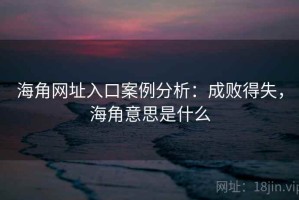 海角网址入口案例分析：成败得失，海角意思是什么
